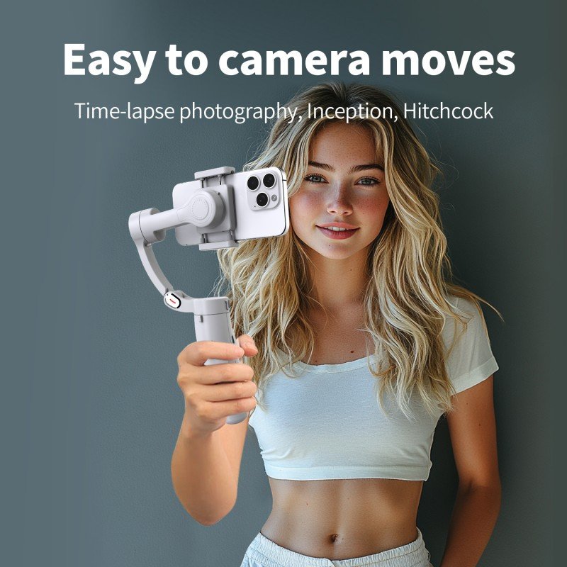 Foldable 3-Axis Handheld Gimbal - 图片 3