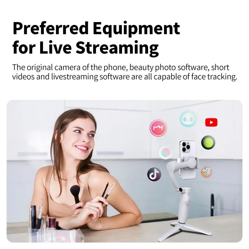 Foldable 3-Axis Handheld Gimbal - 图片 4