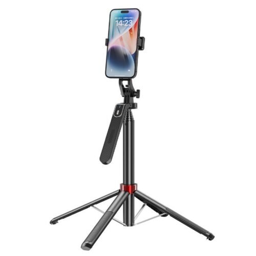 P185 folding aluminum selfie stick tripod