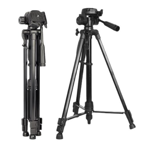 3520 Digital SLR Aluminum Travel Portable Tripod with Carry Bag for Camera Smartphone