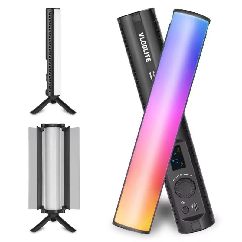 B15RGB15W Portable RGB Tube LED Video Light - 图片 5