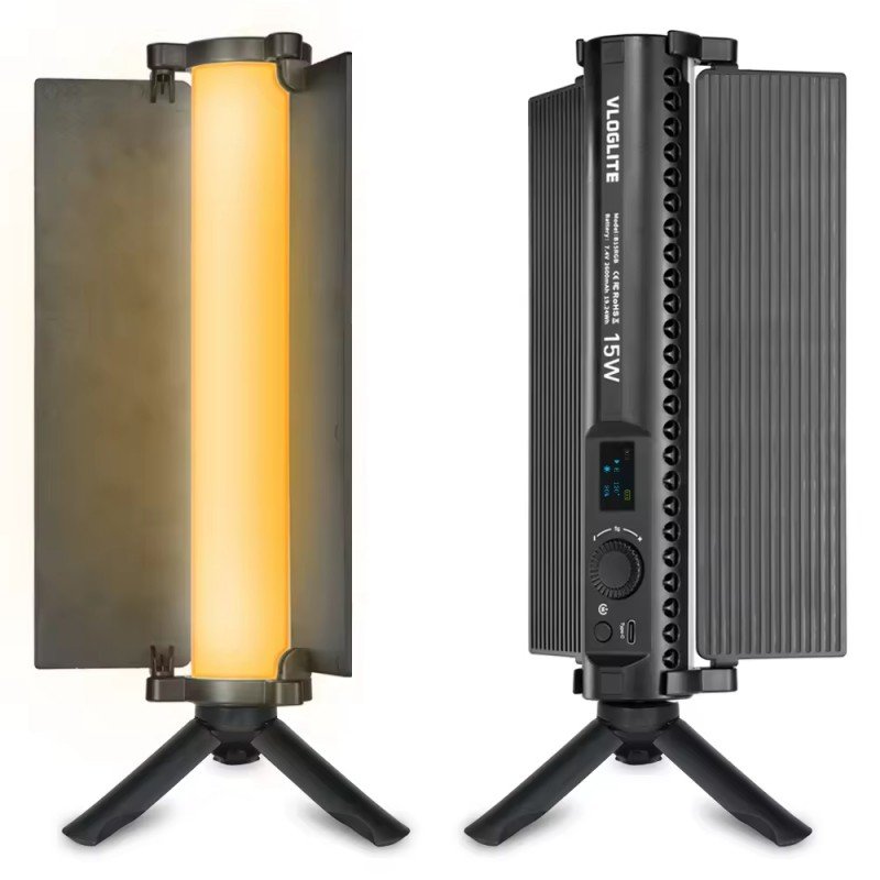 B15RGB15W Portable RGB Tube LED Video Light - 图片 2