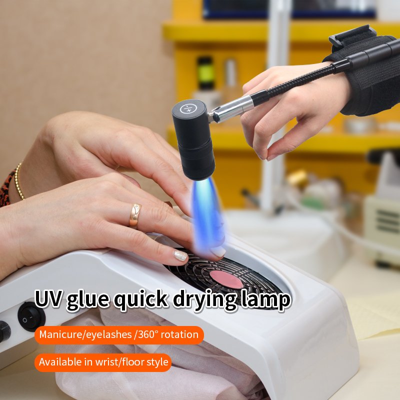 HD-AL50 UV LED Portable Wrist Quick Drying Lamp for Eyelash Extension - 图片 4