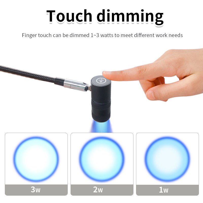 HD-AL50 UV LED Portable Wrist Quick Drying Lamp for Eyelash Extension - 图片 2