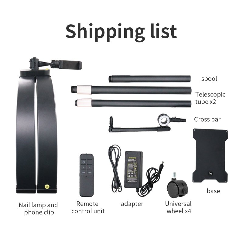 HD-M300X Dual Purpose Floor Beauty Lamp - 图片 5