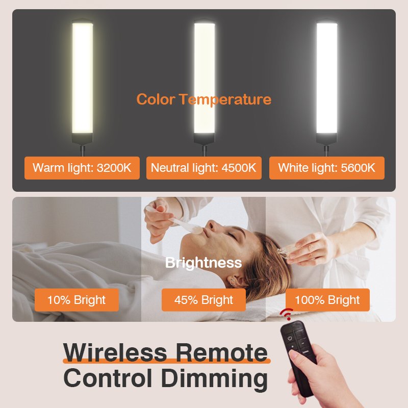 HD-M19X 2 IN 1 Arm Led Fill Light - 图片 5