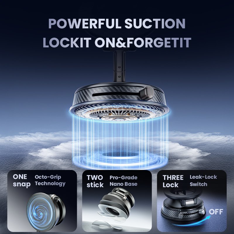 A13 versatile suction cup phone mount - 图片 7