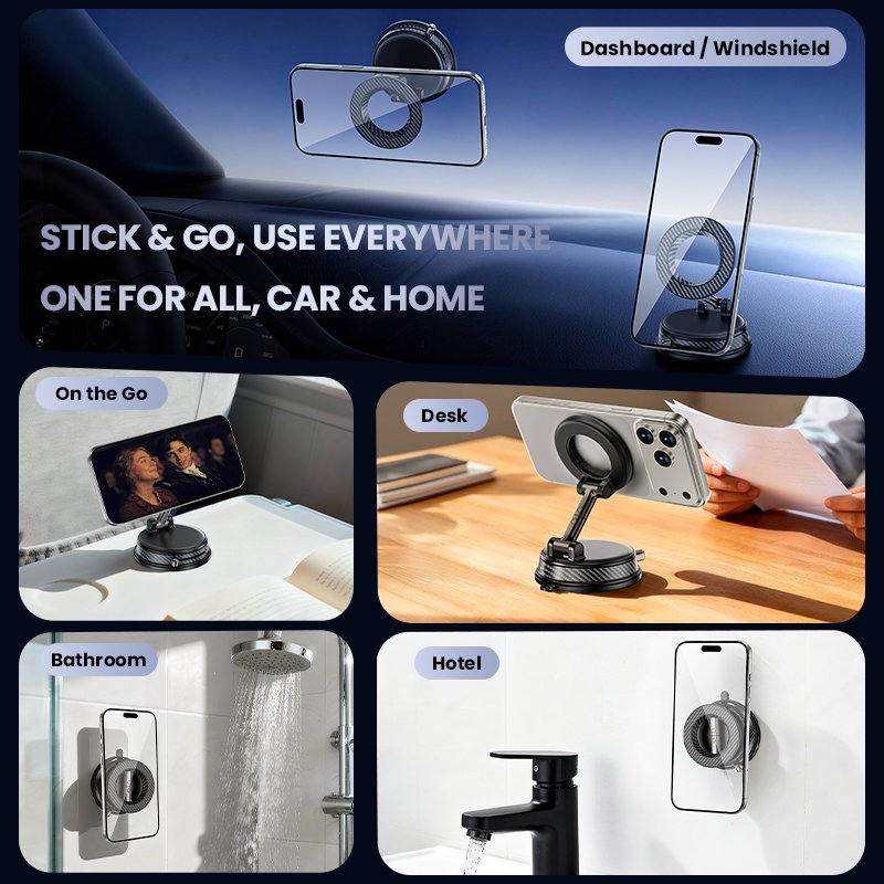 A13 versatile suction cup phone mount - 图片 6