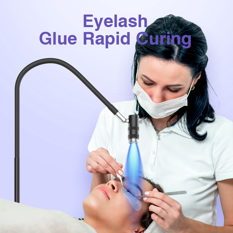 AL10 UV Nail Eyelash Floor Lamp - 图片 8