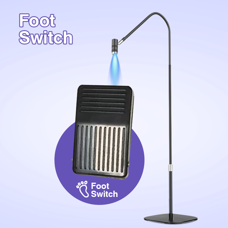 AL10 UV Nail Eyelash Floor Lamp - 图片 6